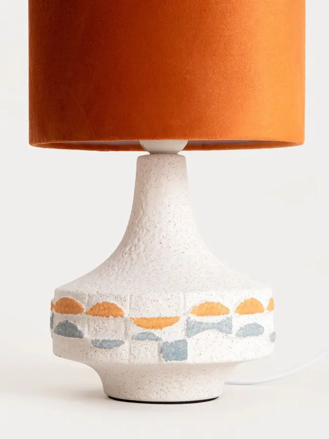 Lampa stołowa CHEVET ceramiczna 20x20x36,5 cm