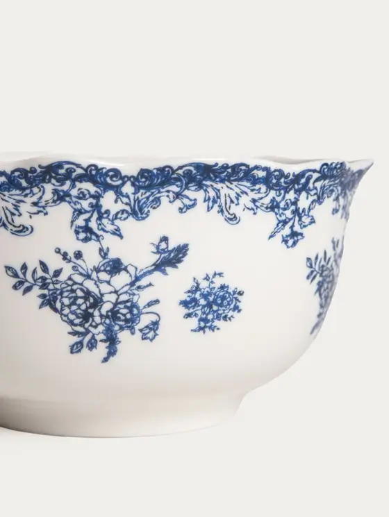 Miska LOURRY porcelanowa granatowa, 0,45 l 14 cm