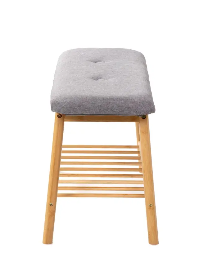 Szafka na buty TRUO bambusowa naturalna 84x30x45 cm