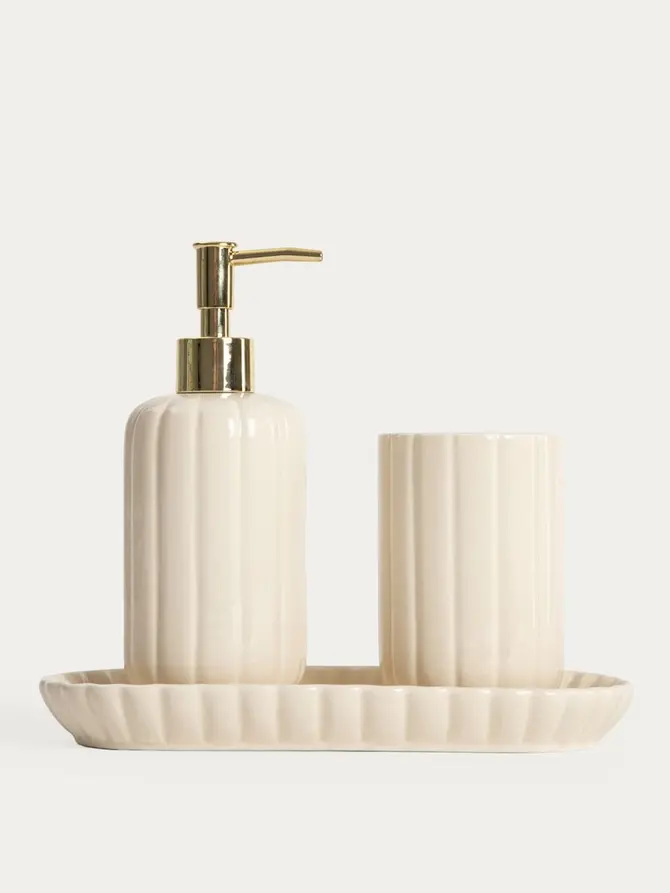 Tacka łazienkowa MELIDA ceramiczna 23,5x11,7x2,5cm