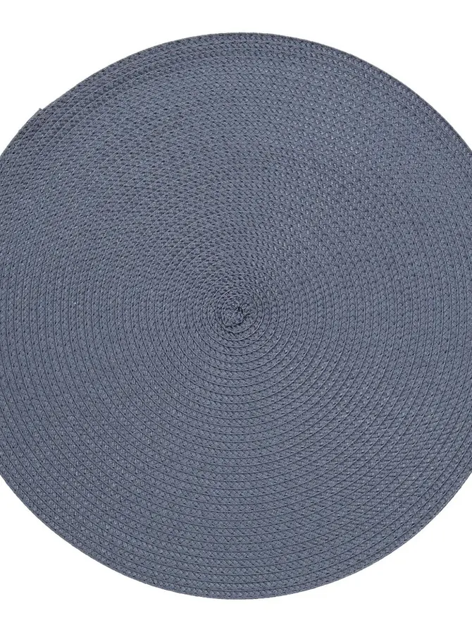 Podkładka do jadalni PINTO okrągła granatowa 38 cm
