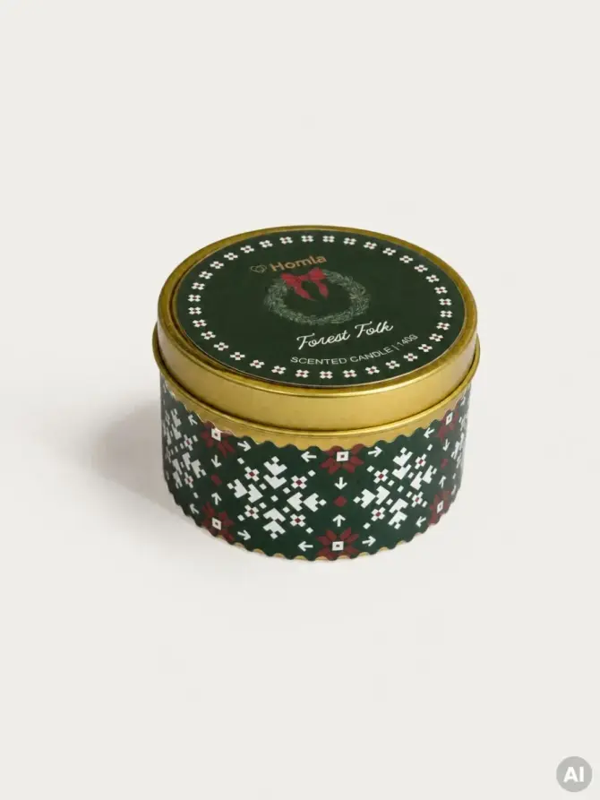 Świeca zapachowa HOLIDAY STAMP Forest Folk 140 g