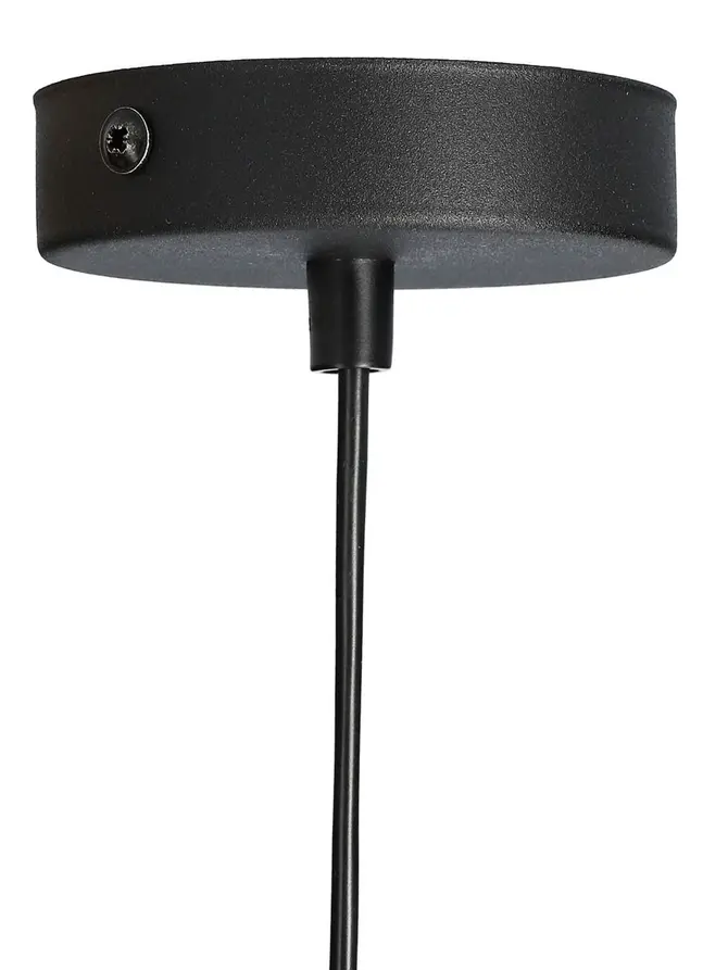 Lampa MISTE wisząca grafitowa 24x24x180 cm