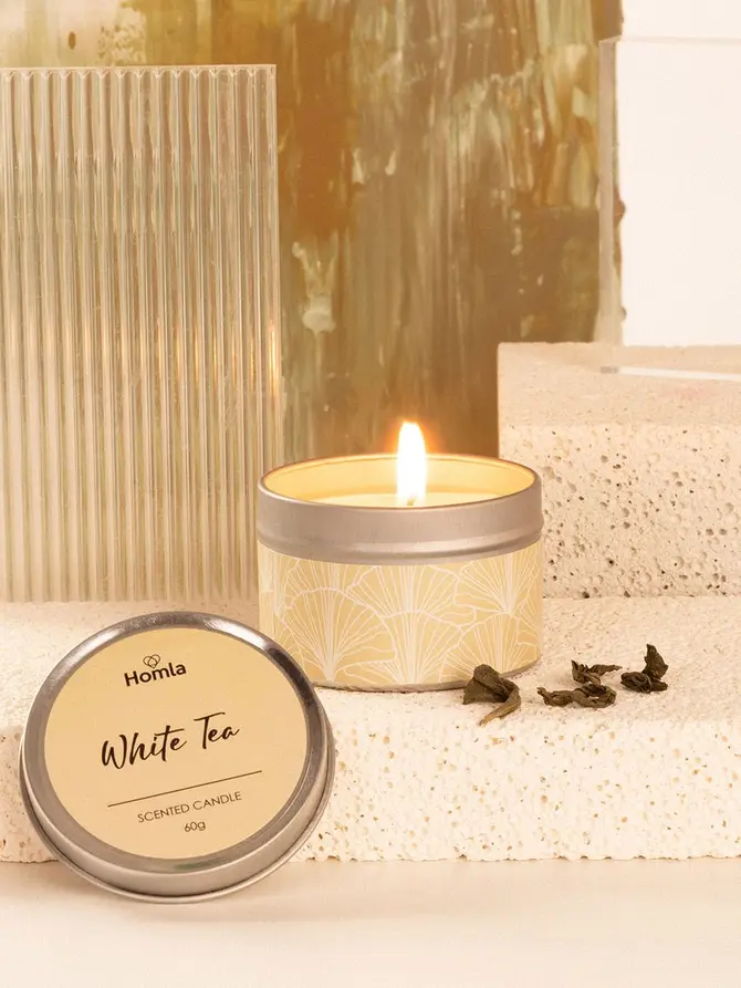 Świeca zapachowa BILLY White tea 60 g