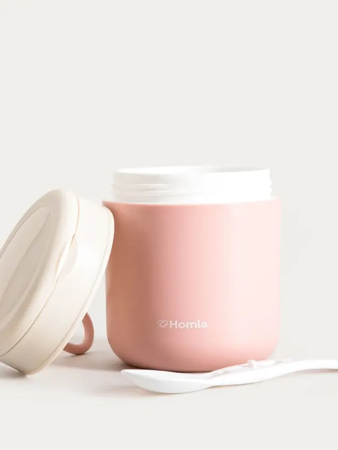 Pojemnik POPPIE na jogurt różowy 0,38 l