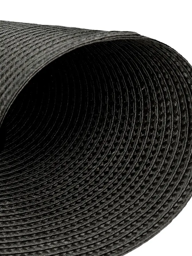 Podkładka do jadalni PINTO czarna 38 cm