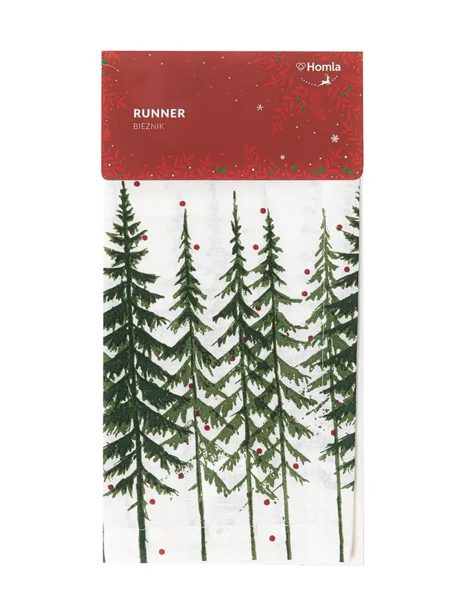 Bieżnik SKOV w choinki 40x160 cm