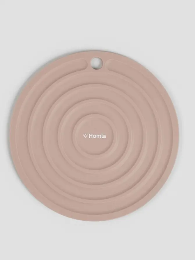 Podstawka EASY BAKE pod gorące naczynie okrągła taupe 19 cm