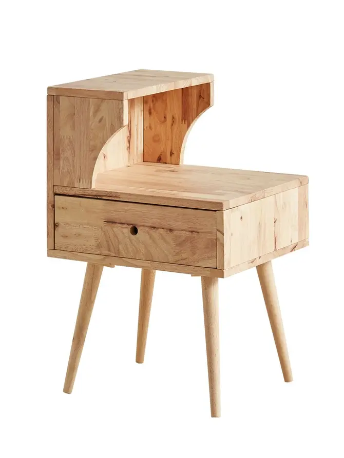 Szafka nocna SINAR naturalny 45x40x69 cm