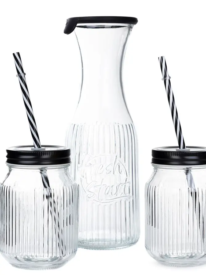 Karafka SOMA SUMMER ze szklankami 1 l