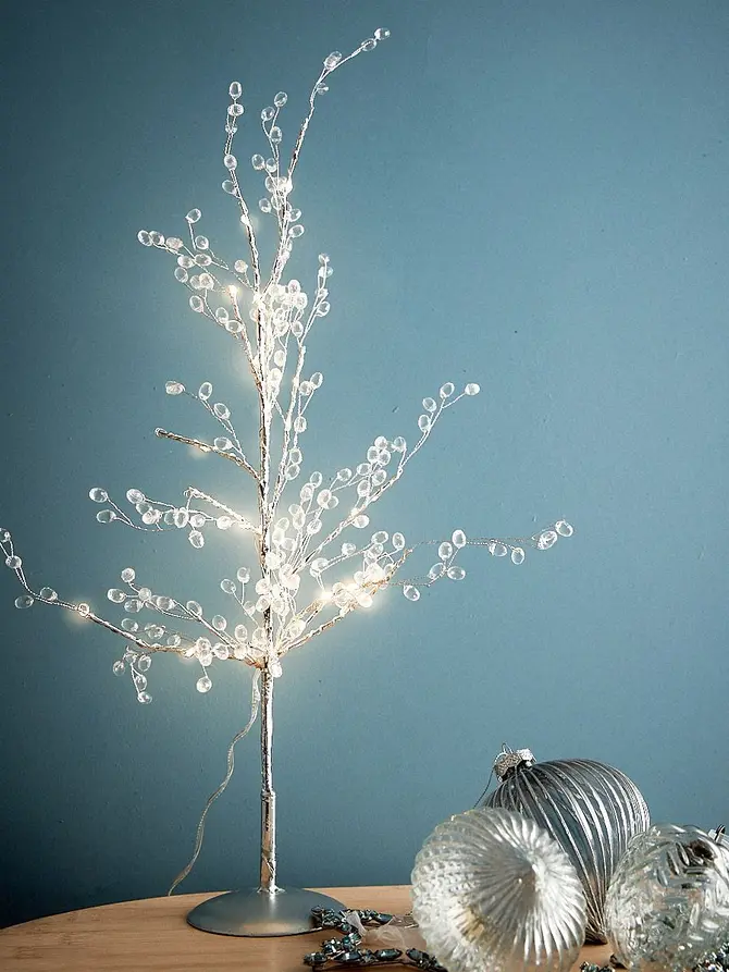 Choinka SHINE z kryształkami LED 50 cm