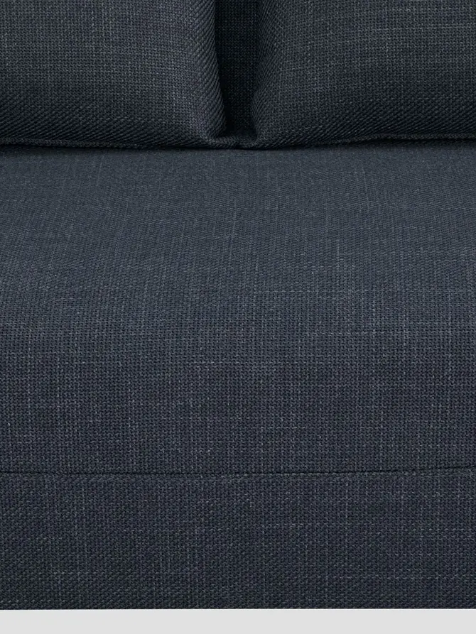 Sofa CALORE 2-osobowa, z funkcją spania ciemnoszara 157x90x82 cm