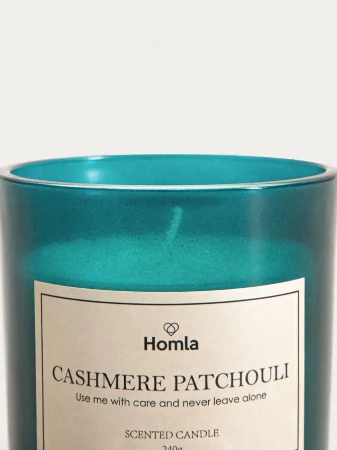 Świeca zapachowa VERDE Cashmere Patchouli 240 g