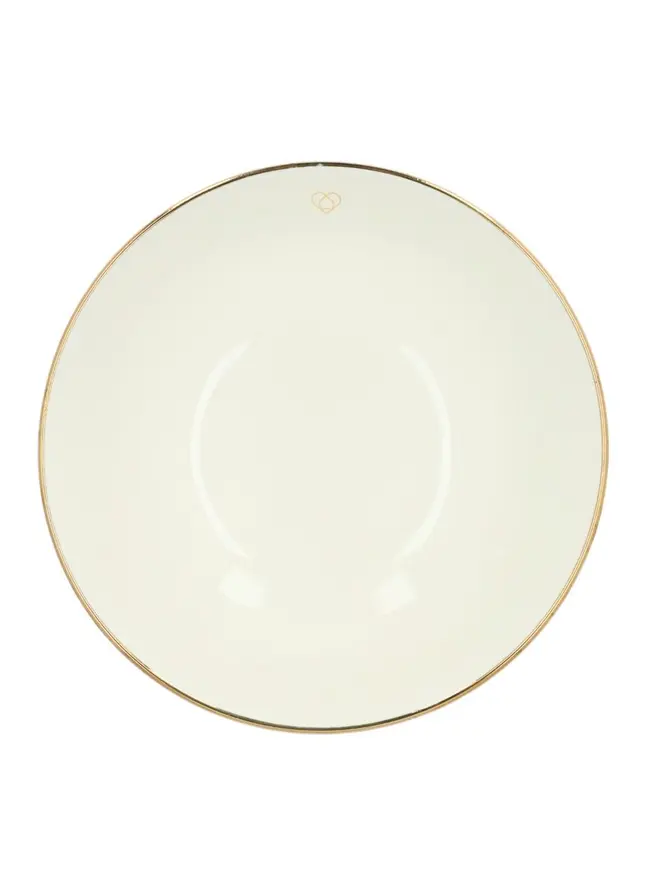 Miseczka AURO ze złotą obwódką 16 cm