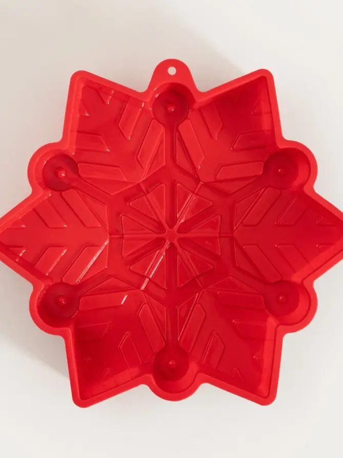 Forma silikonowa ARDE w kształcie śnieżynki 27x20 cm