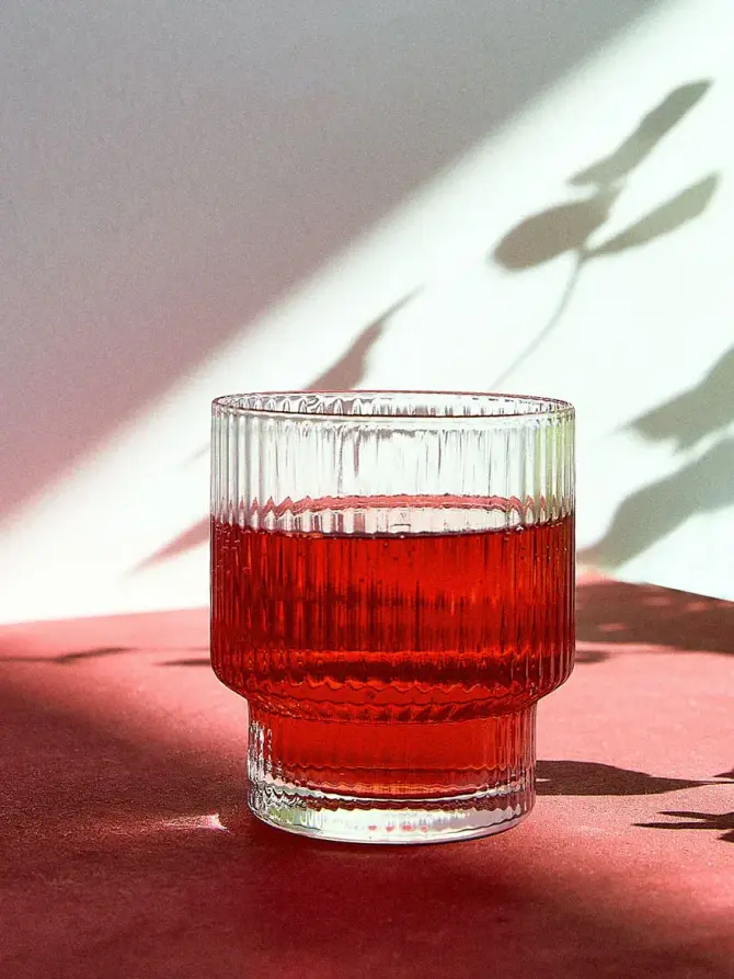 Szklanka LYNNASO piętrowana transparentna niska, 3 szt. 0,2 l