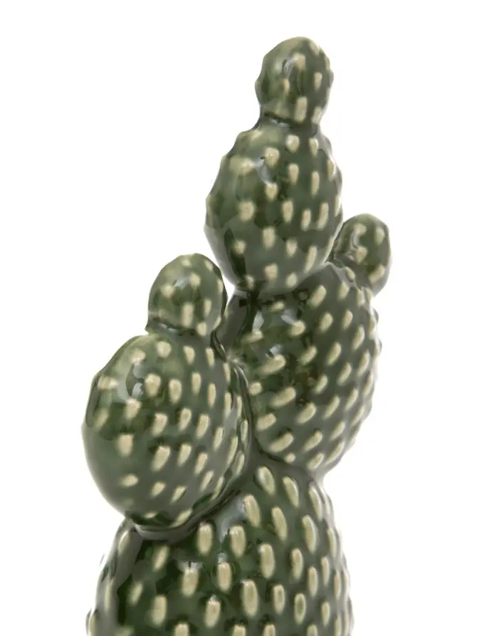 Dekoracja stojąca CACTUS kaktus ceramiczny 9x5x15 cm