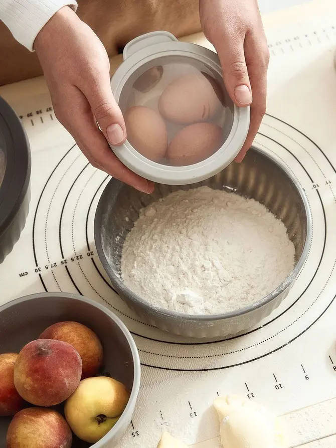 ZESTAW EASY COOK misek z pokrywkami 4 szt