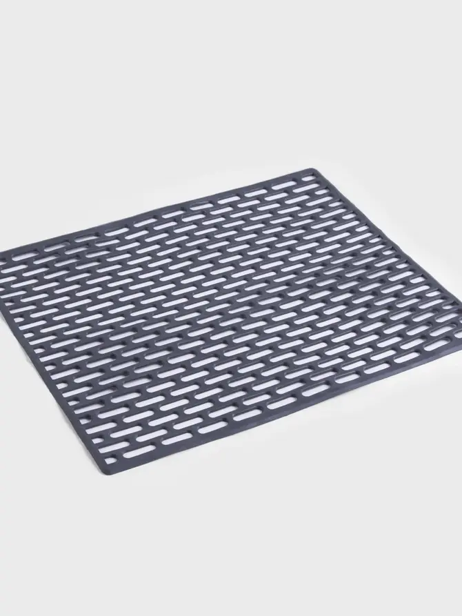 Mata EASY CLEAN do zlewu szara 33x28 cm