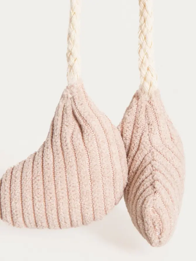 Zawieszka MOUZE myszka w sweterku w paski 24 cm