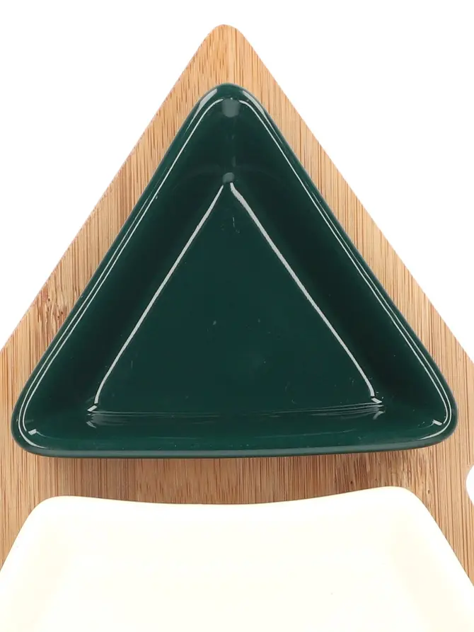 Deska TROEL do serwowania w kształcie choinki, 3 szt. 27,5x20,5 cm
