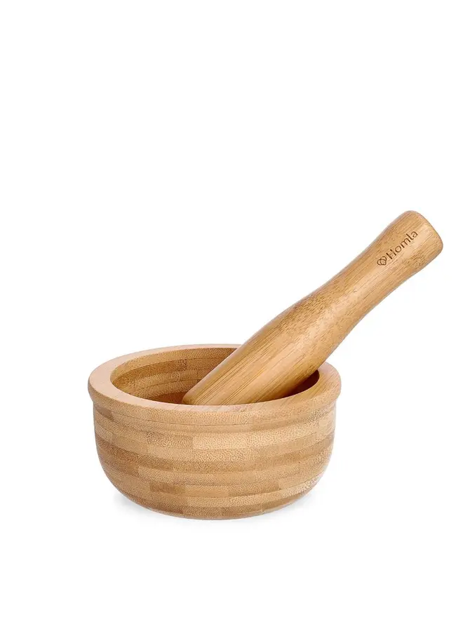 Moździerz BAMBOU bambusowy 12x6 cm
