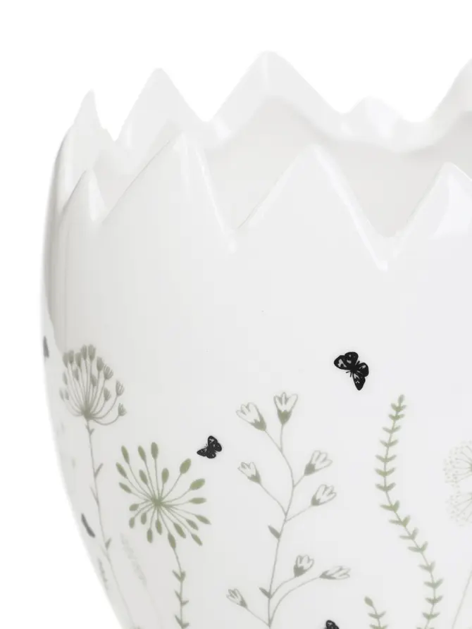 Osłonka na doniczkę EGGSTER z motywem łączki 12x11,5 cm