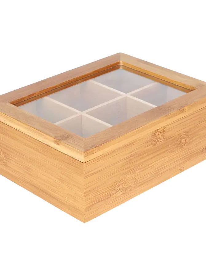Organizer BAMBOU zamykany bambusowy 21x16 cm