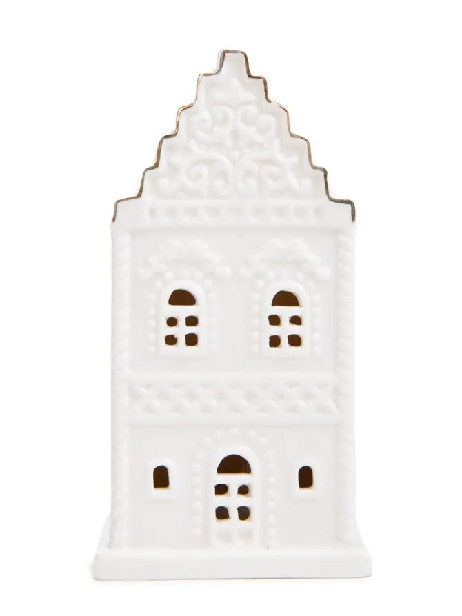 Domek LED KANIA kamienica 6,5x5,5x12 cm