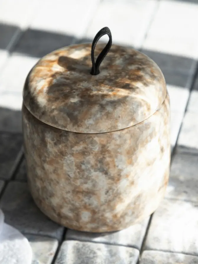 Pojemnik RIBA ceramiczny 7,7x9,4 cm
