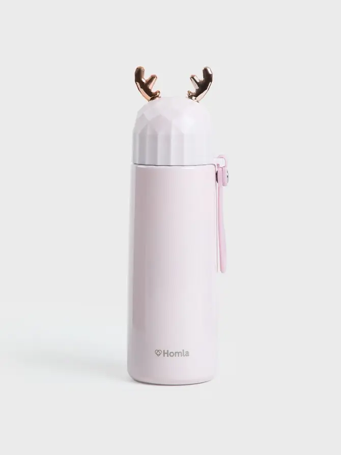 Termos GATTO różowy renifer 0,38 l