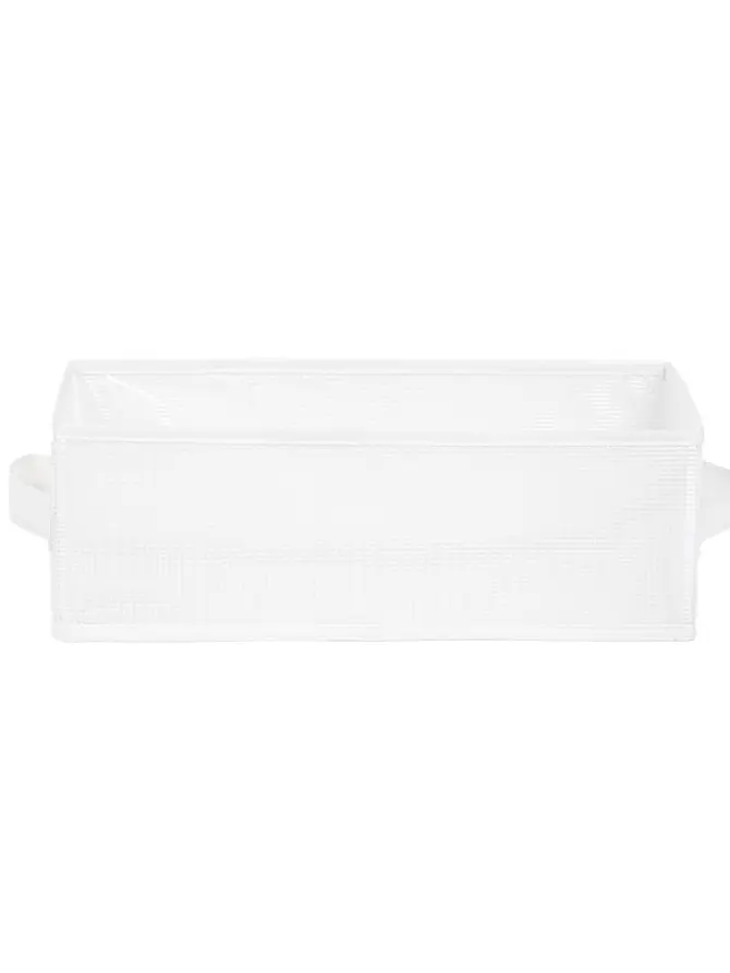 Organizer do szafy DELANEY bez przegródek biały 36x17x12 cm
