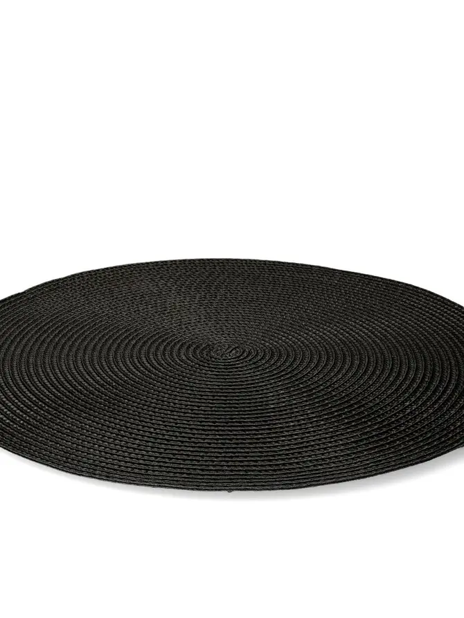 Podkładka do jadalni PINTO czarna 38 cm