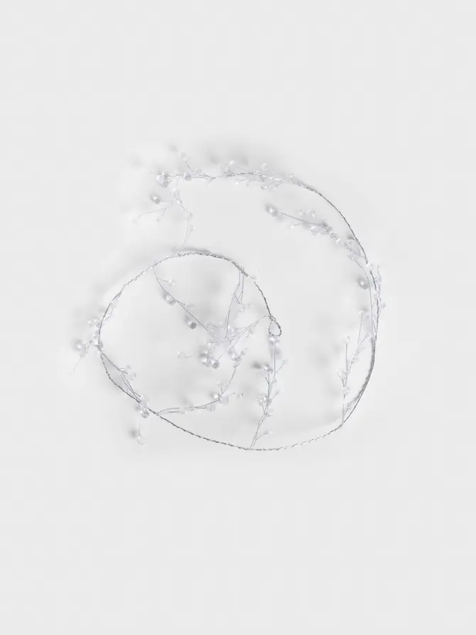 Girlanda IKRIS z krysztalikami 110 cm