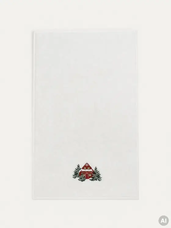 Ręcznik SNOWY ze świątecznym motywem 45x75 cm