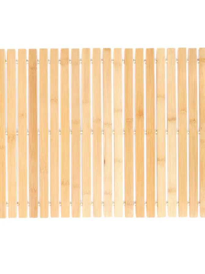 Mata łazienkowa LANAI bambusowa 59.5x40x0.6 cm
