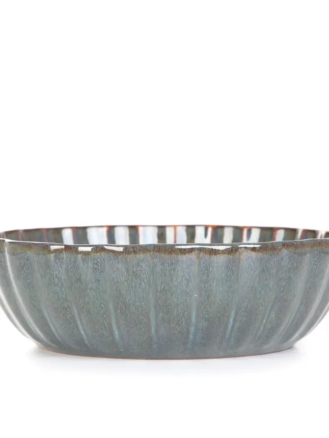 Talerz MELIDA głęboki szary 19 cm