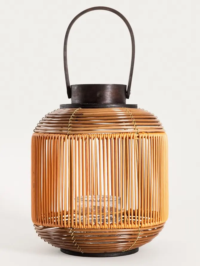 Lampion ROHO owalny 9x23x27 cm