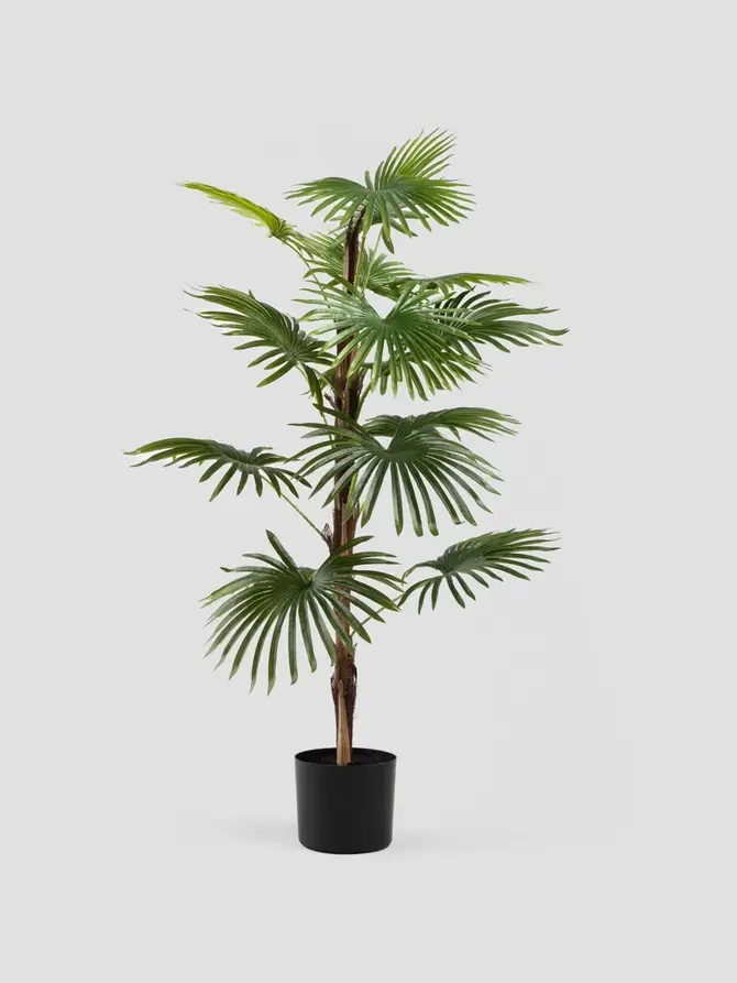 Roślina sztuczna TROPICAL ZONE palma niska 100 cm