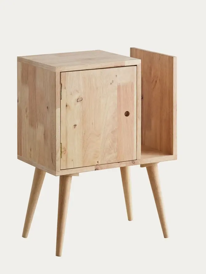 Szafka nocna SINAR naturalny 50x30x66,5 cm