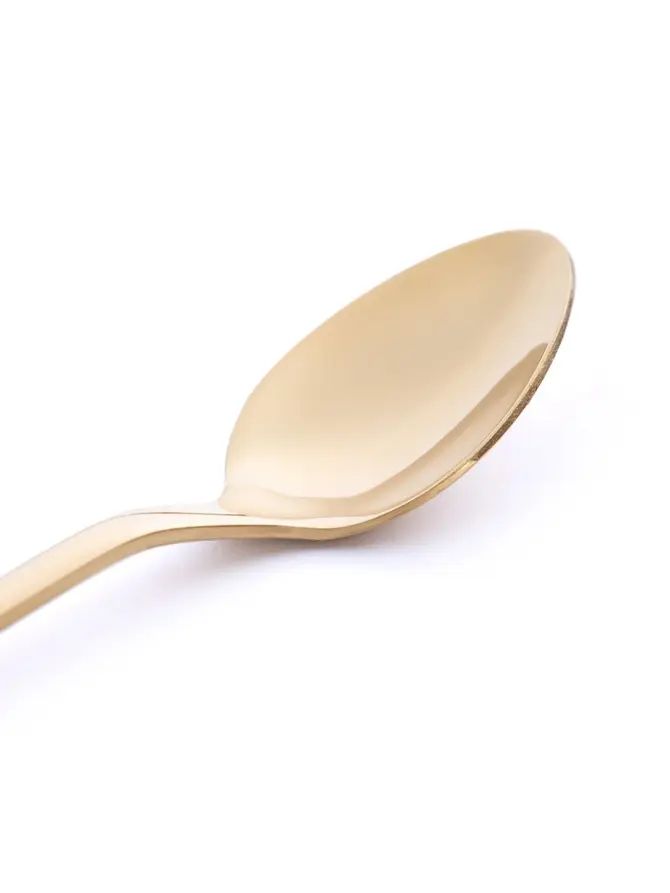 Łyżeczka BRONN złota 14 cm