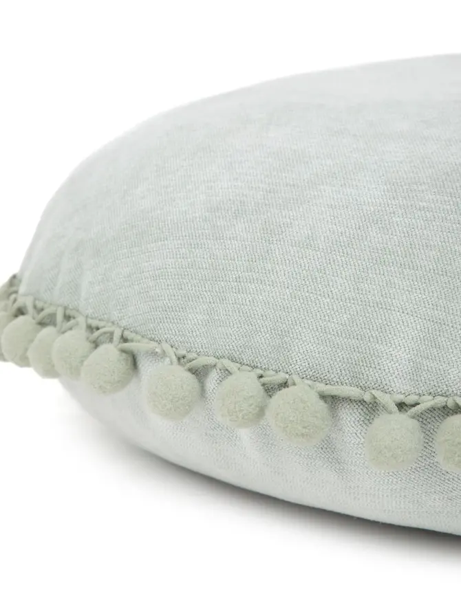 Poduszka ESLOV pistacjowa okrągła 40 cm