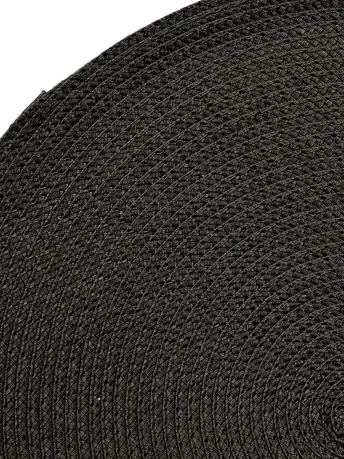 Podkładka do jadalni PINTO czarna 38 cm