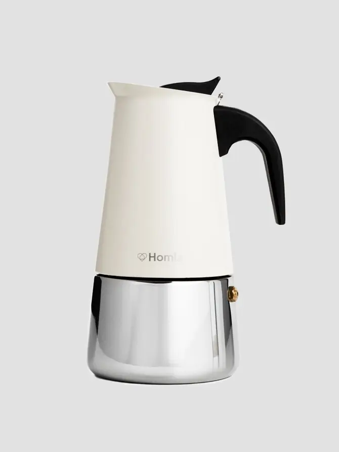 Kawiarka ASTAR MOKKA w kształcie dzbanka biała 6 cups
