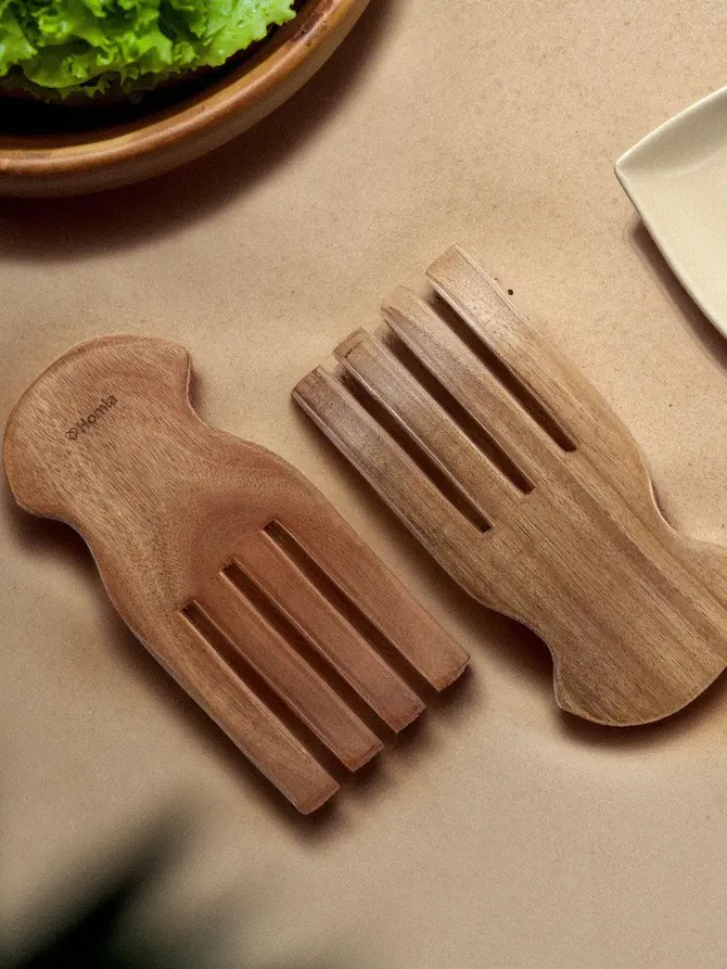Zestaw łyżek MOOKA do sałaty, 2 szt 18 cm