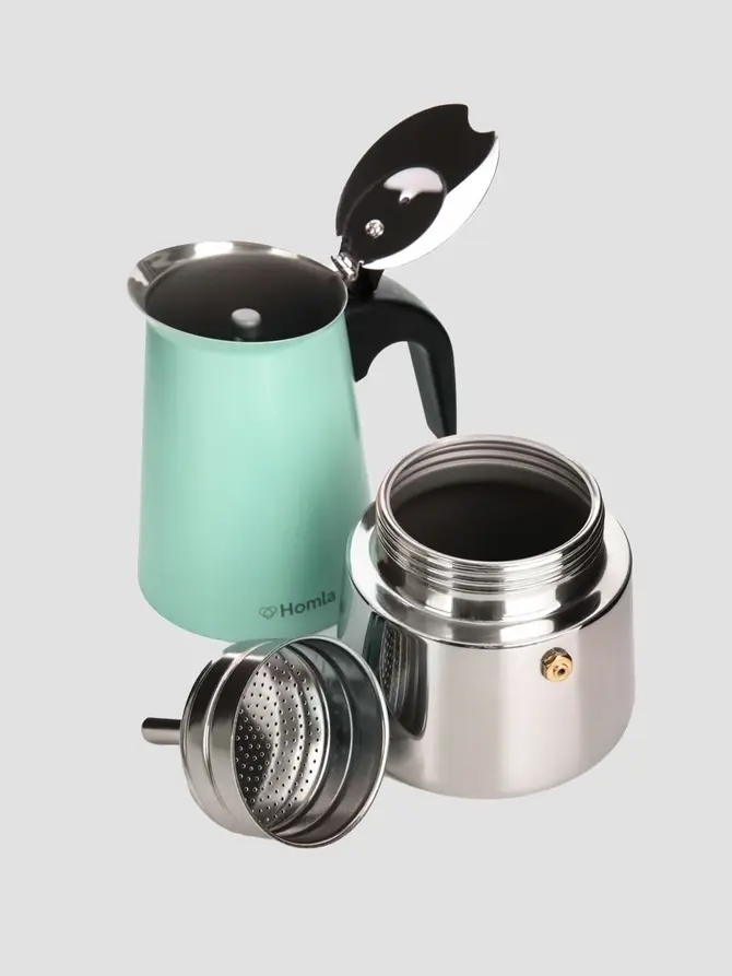 Kawiarka ASTAR MOKKA w kształcie dzbanka pistacjowa 6 cups