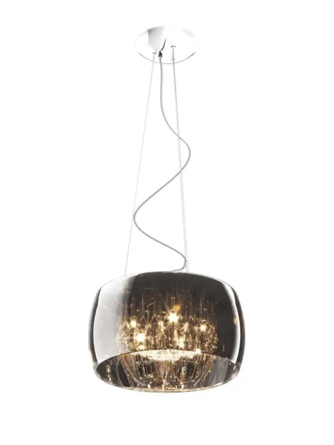 Lampa sufitowa CRYSTAL 5-punktowa 40x40x145 cm