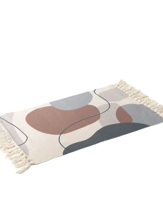 Chodnik NORDO w geometryczne wzory 60x90 cm