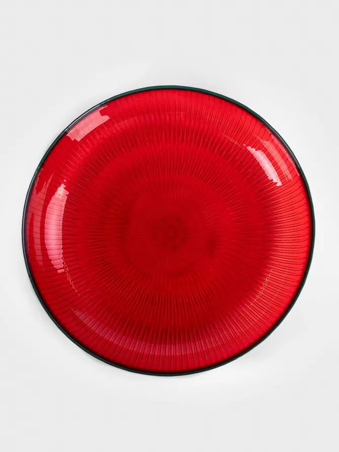 Misa FRUMOS z zielonym rantem 30 cm