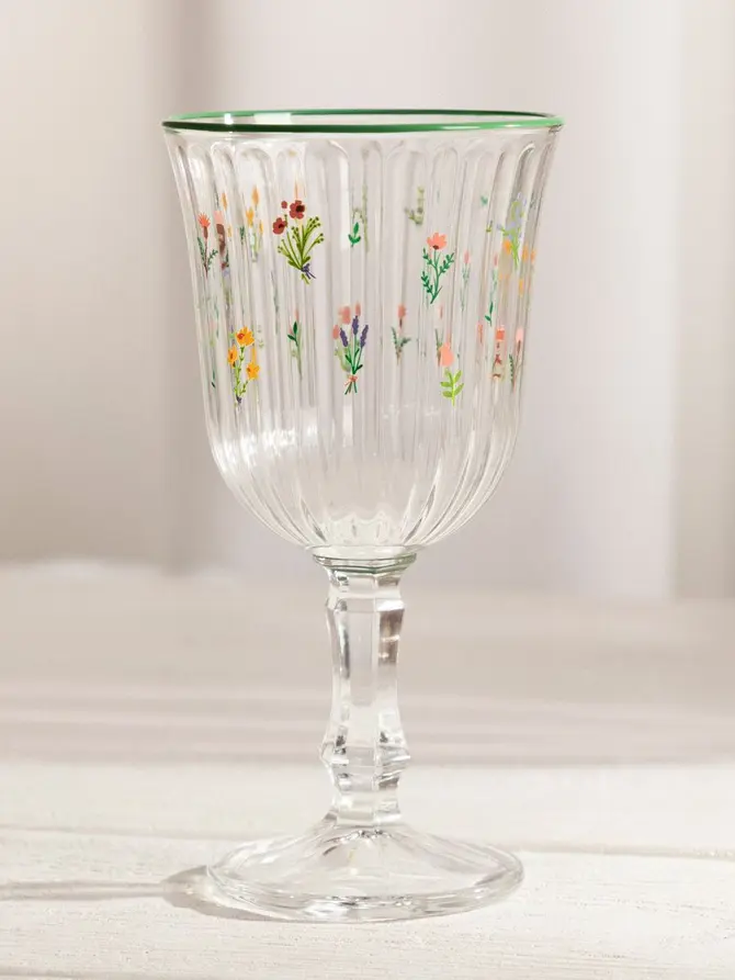 Kieliszek GARDINO w kwiaty 0,18 l